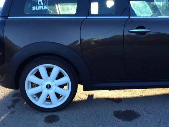 2008 Mini Clubman Cooper S I, коричневый - вид 2