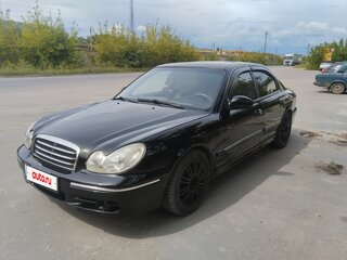 2002 Hyundai Sonata IV (EF) Рестайлинг, чёрный, 400000 рублей, вид 1