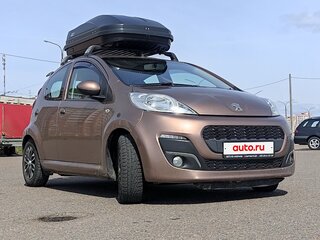 2013 Peugeot 107 I Рестайлинг 2, бежевый, 540000 рублей, вид 4