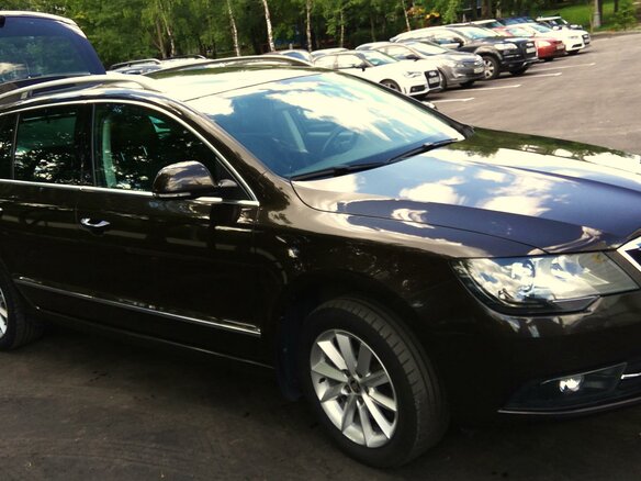 2015 Skoda Superb II Рестайлинг, коричневый - вид 16