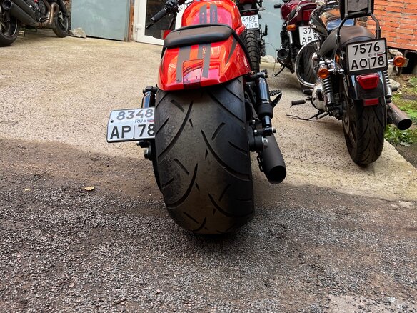 2008 Harley-Davidson V-Rod, красный, 2100000 рублей - вид 2