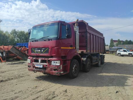 2021 КамАЗ 65801, красный, 2803500 рублей, вид 1