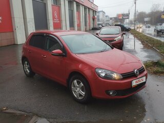 2011 Volkswagen Golf VI, красный, 970000 рублей, вид 2
