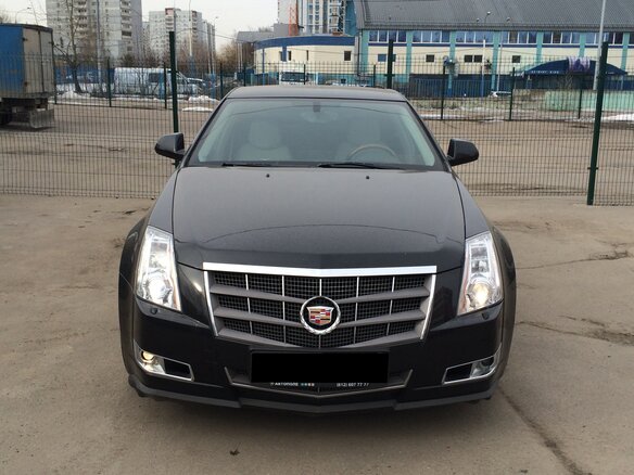 2008 Cadillac CTS II, чёрный
