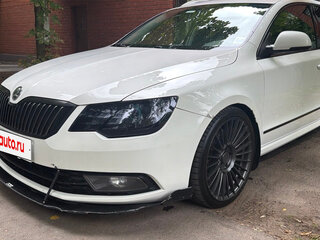 2014 Skoda Superb II Рестайлинг, белый, 1600000 рублей, вид 1