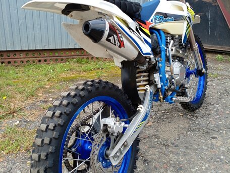 2020 Motoland Enduro 250, голубой, 90000 рублей, вид 2