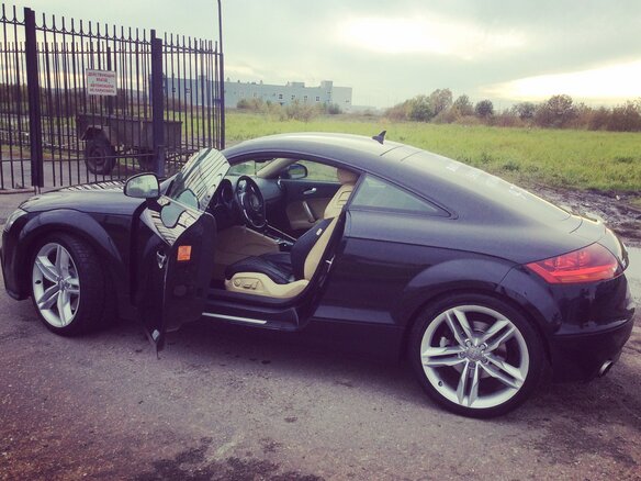 2006 Audi TT II (8J), чёрный - вид 2