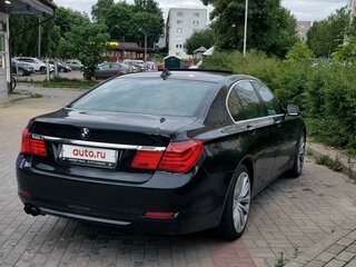 2009 BMW 7 серии 730d V (F01/F02/F04), чёрный, 1880000 рублей, вид 5