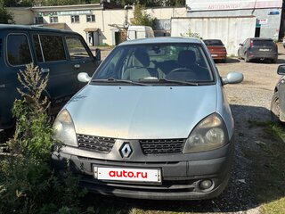 2003 Renault Clio II Рестайлинг, серый, 230000 рублей, вид 2