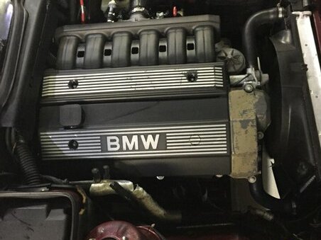 1992 BMW 5 серии 525i III (E34), красный - вид 8
