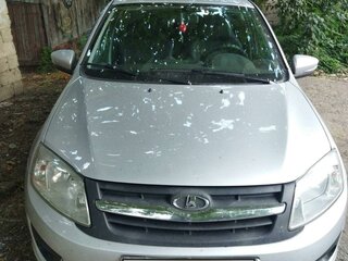 2015 Lada (ВАЗ) Granta I, серебристый, 720000 рублей, вид 1