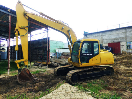 1999 Hyundai R140LC, жёлтый, 1800000 рублей, вид 1