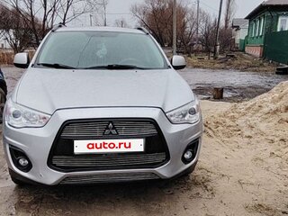 2014 Mitsubishi ASX I Рестайлинг, серебристый, 1050000 рублей, вид 1