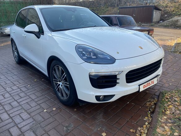 2015 Porsche Cayenne S Diesel II Рестайлинг (958), белый, 5050000 рублей