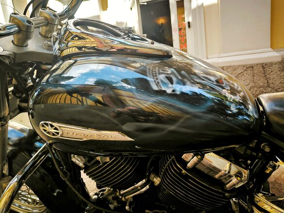 2004 Yamaha XVS400 Drag Star, чёрный, 450000 рублей - вид 11