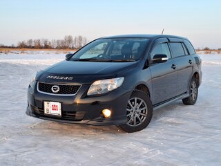 2011 Toyota Corolla Fielder X (E140, E150) Рестайлинг, чёрный, 1400000 рублей, вид 1