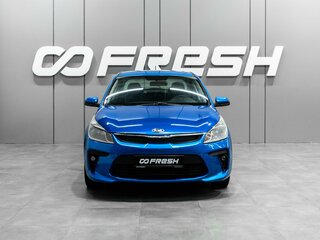 2019 Kia Rio IV, синий, 1148000 рублей, вид 3