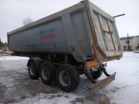 2012 Grunwald Полуприцеп самосвальный, серый, 1500000 рублей, вид 2
