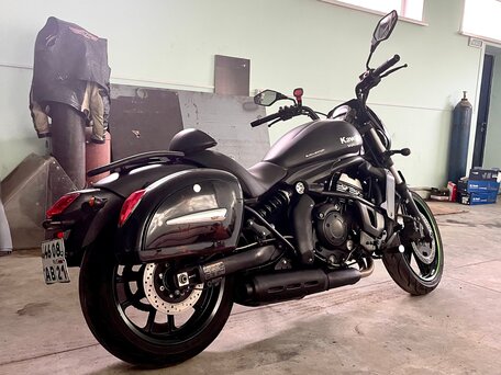 2017 Kawasaki EN650 Vulcan S, чёрный, 480000 рублей, вид 3