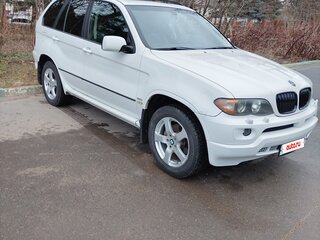 2004 BMW X5 3.0i I (E53) Рестайлинг, белый, 1050000 рублей, вид 1