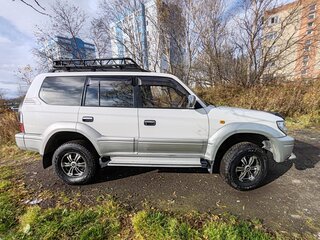 2002 Toyota Land Cruiser Prado 90 Series Рестайлинг, серый, 1560000 рублей, вид 4