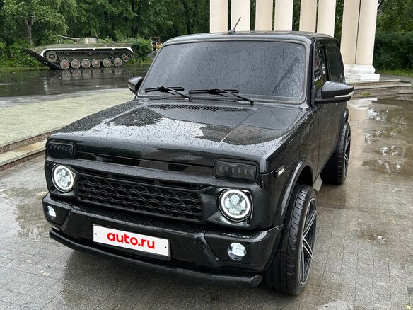 2022 Lada (ВАЗ) Niva Legend Euro-2 I, чёрный, 1440000 рублей - вид 2