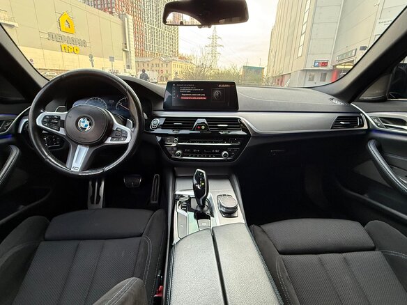 2018 BMW 5 серии 520d xDrive VII (G30/G31/G38), синий, 3200000 рублей - вид 20