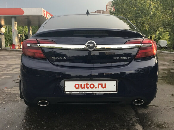 2015 Opel Insignia I Рестайлинг, синий - вид 13