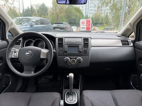 2012 Nissan Tiida I Рестайлинг, синий - вид 6