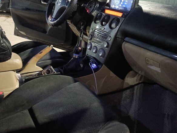 2005 Mazda 6 I (GG) Рестайлинг, пурпурный, 649000 рублей - вид 3
