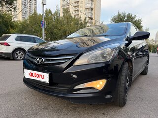 2016 Hyundai Solaris I Рестайлинг, чёрный, 815000 рублей, вид 3