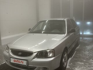 2005 Hyundai Accent ТагАЗ II, серебристый, 315000 рублей, вид 2