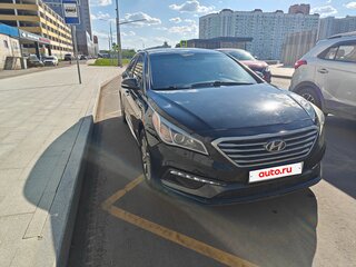 2014 Hyundai Sonata VII (LF), чёрный, 1650000 рублей, вид 3