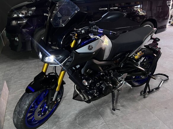 2020 Yamaha MT-09 (FZ-09), серый, 990000 рублей - вид 1