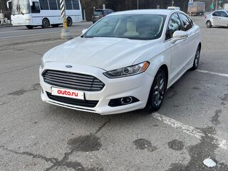 2014 Ford Fusion (North America) II, белый, 1050000 рублей, вид 2