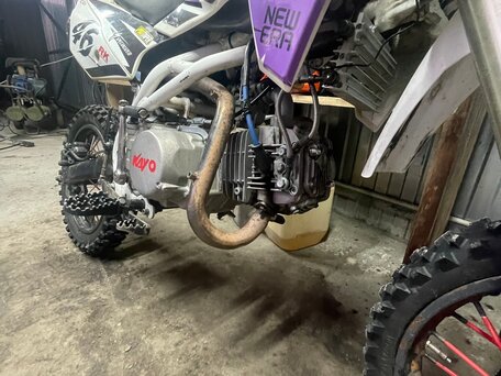 2019 Kayo Evolution YX140EM, белый, 80000 рублей, вид 2