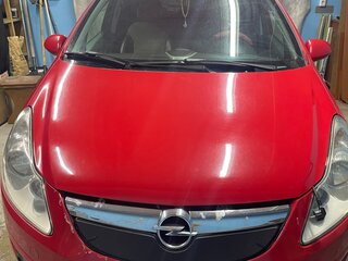 2007 Opel Corsa D, красный, 300000 рублей, вид 1