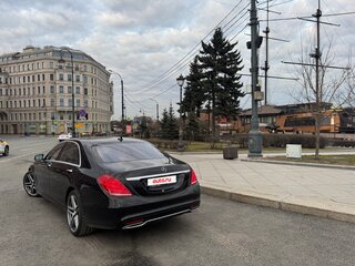 2015 Mercedes-Benz S-Класс 350 CDI BlueTEC Long 7G-TRONIC VI (W222, C217), чёрный, 3500000 рублей, вид 4