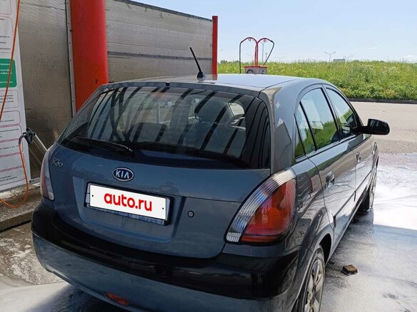 2007 Kia Rio II, серый, 500000 рублей - вид 5