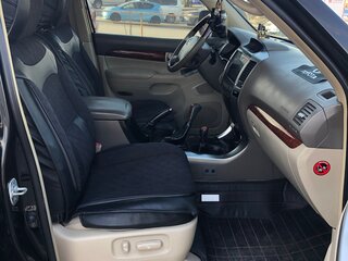 2007 Toyota Land Cruiser Prado 5-speed 120 Series Рестайлинг, чёрный, 2190000 рублей, вид 4