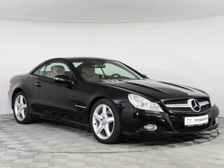 2009 Mercedes-Benz SL-Класс 350 V (R230) Рестайлинг 2, чёрный, 2999000 рублей, вид 3