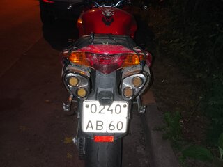 2002 Honda VFR 800, красный, 350000 рублей, вид 3