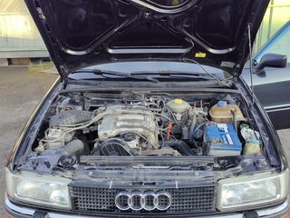 1991 Audi 80 V (B4), чёрный, 500000 рублей, вид 1
