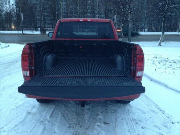 2010 Dodge RAM IV (DS/DJ), красный - вид 5