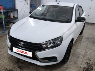 2021 Lada (ВАЗ) Vesta I, белый, 1200000 рублей, вид 3