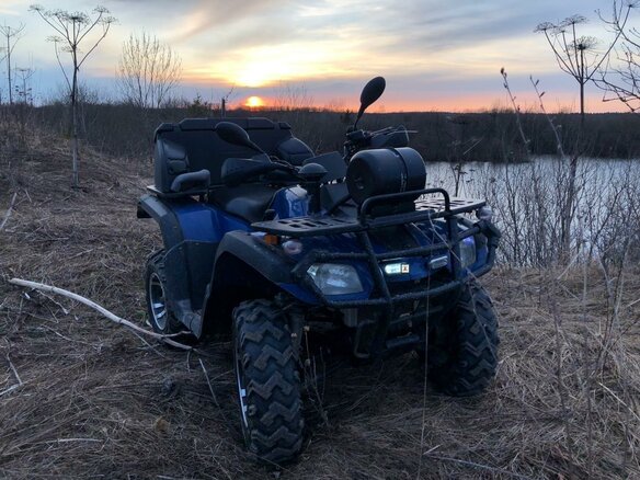 2015 Stels ATV-300, синий, 375000 рублей - вид 11
