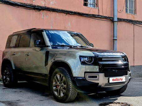 2021 Land Rover Defender 110 II, зелёный, 8490000 рублей, вид 1