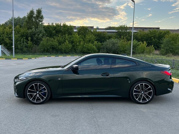 2021 BMW 4 серии 420i xDrive G22, G23, G26, зелёный, 5000000 рублей - вид 8