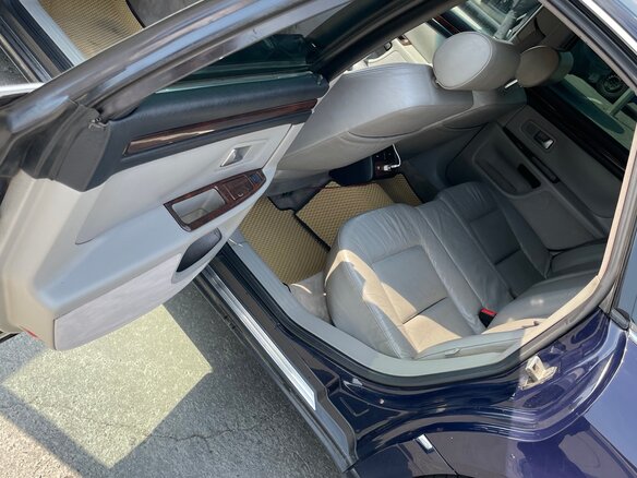 1997 Audi A8 I (D2), синий, 550000 рублей - вид 11