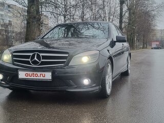 2009 Mercedes-Benz C-Класс 180 5G-TRONIC III (W204), чёрный, 950000 рублей, вид 1